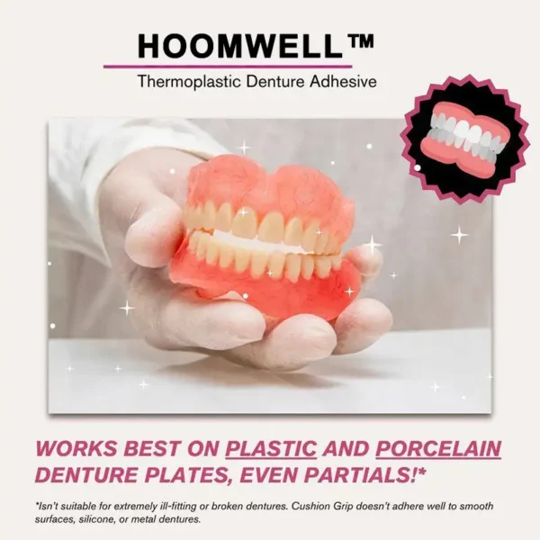 HOOMWELL™ Thermoplastic Denture Adhesive-Official Brand Store