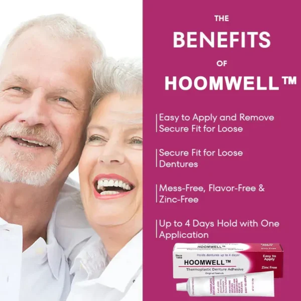 HOOMWELL™ Thermoplastic Denture Adhesive-Official Brand Store