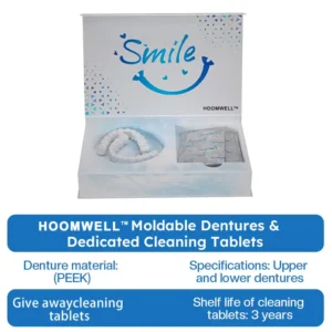 Official Store | HOOMWELL™ Moldable Dentures🧑🏽‍⚕️Obtain American Dental Association (ADA) Certification