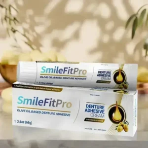 SmileFitPro™ Olive Oil Denture Adhesive Cream
