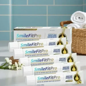 SmileFitPro™ Olive Oil Denture Adhesive Cream