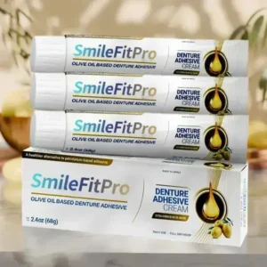 SmileFitPro™ Olive Oil Denture Adhesive Cream