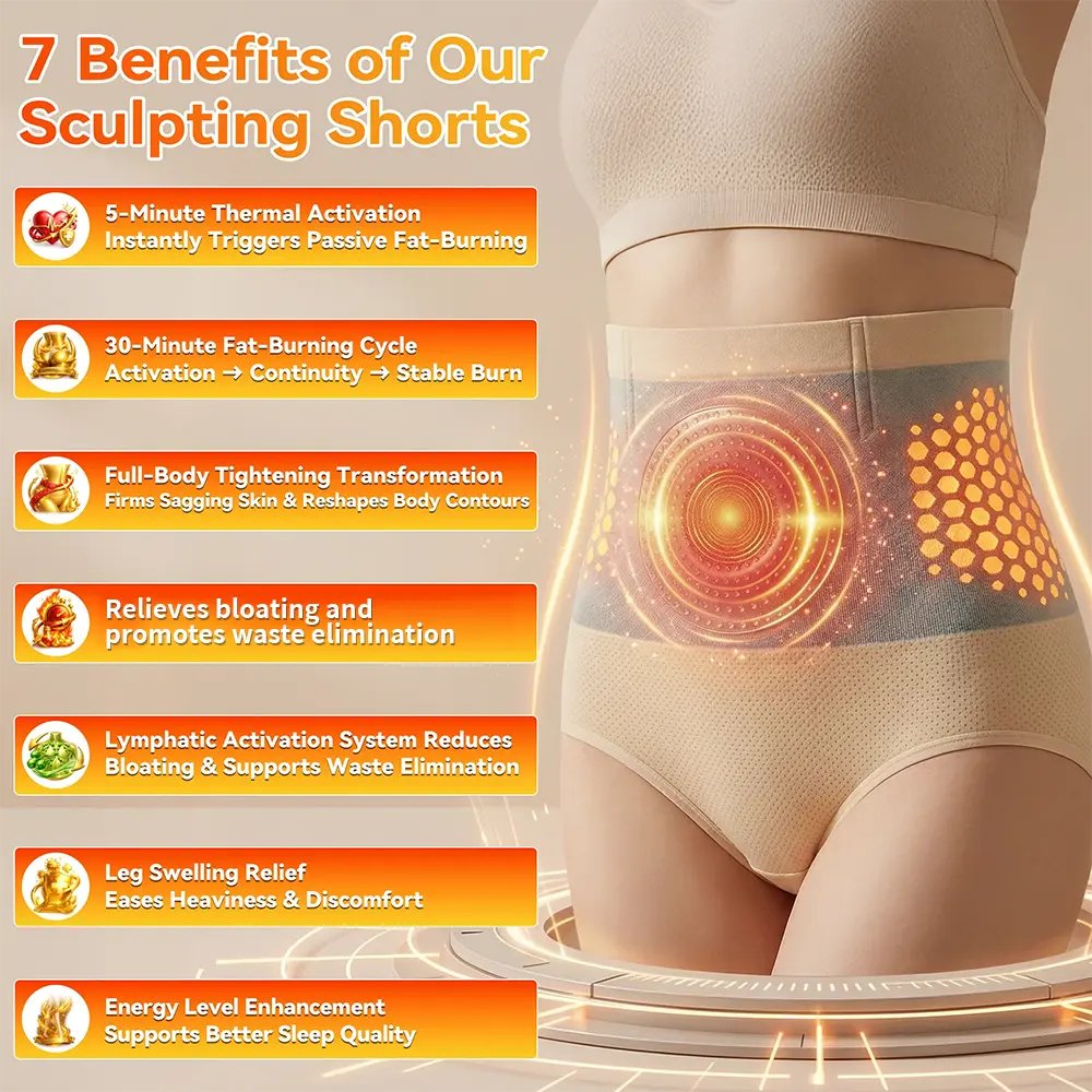 AerisSmile® 2026 NEW RELEASE Moringa & Berberine 4-In-1 Micro-Particle Sculpting & Fat-Burn Shorts