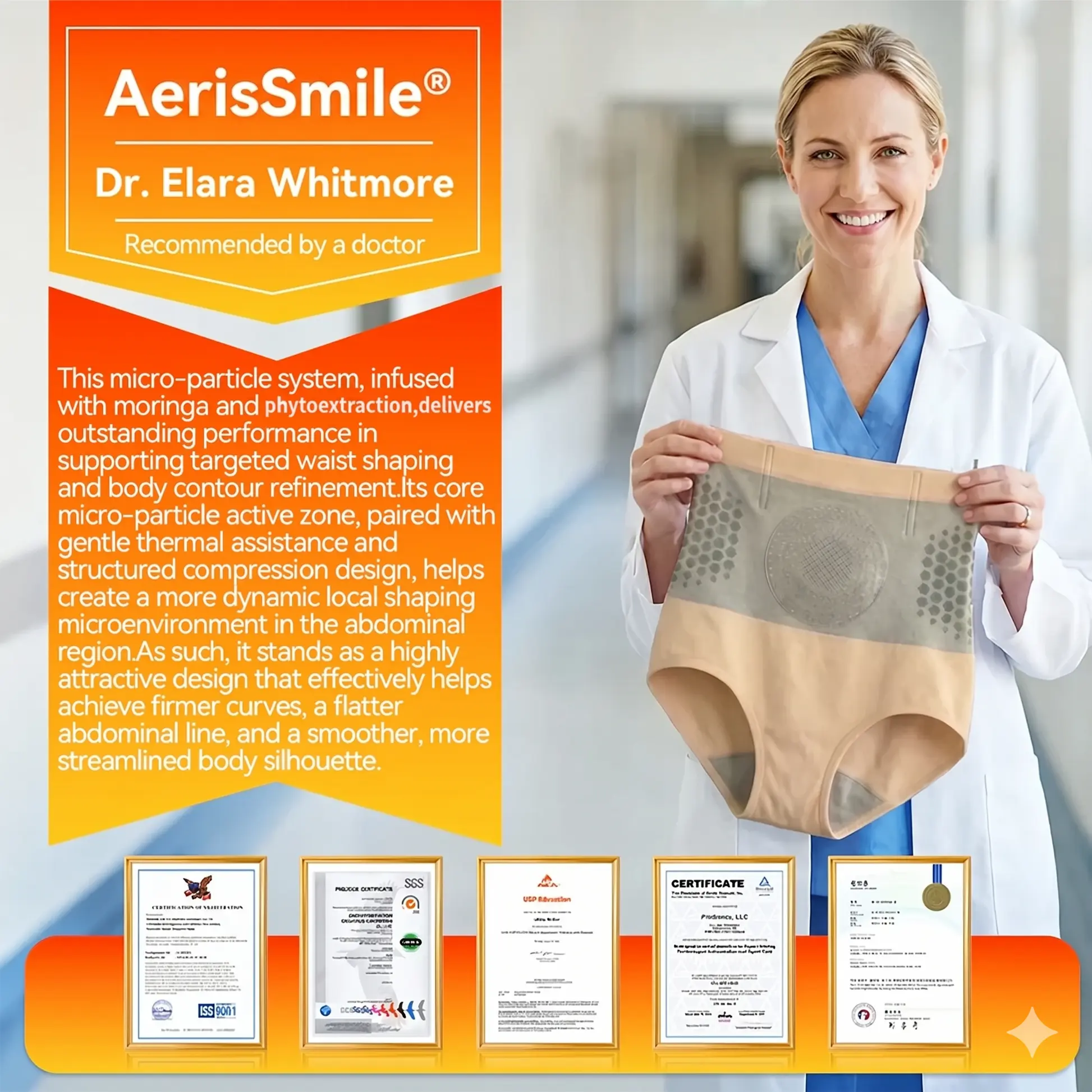 AerisSmile® 2026 NEW RELEASE Moringa & Berberine 4-In-1 Micro-Particle Sculpting & Fat-Burn Shorts