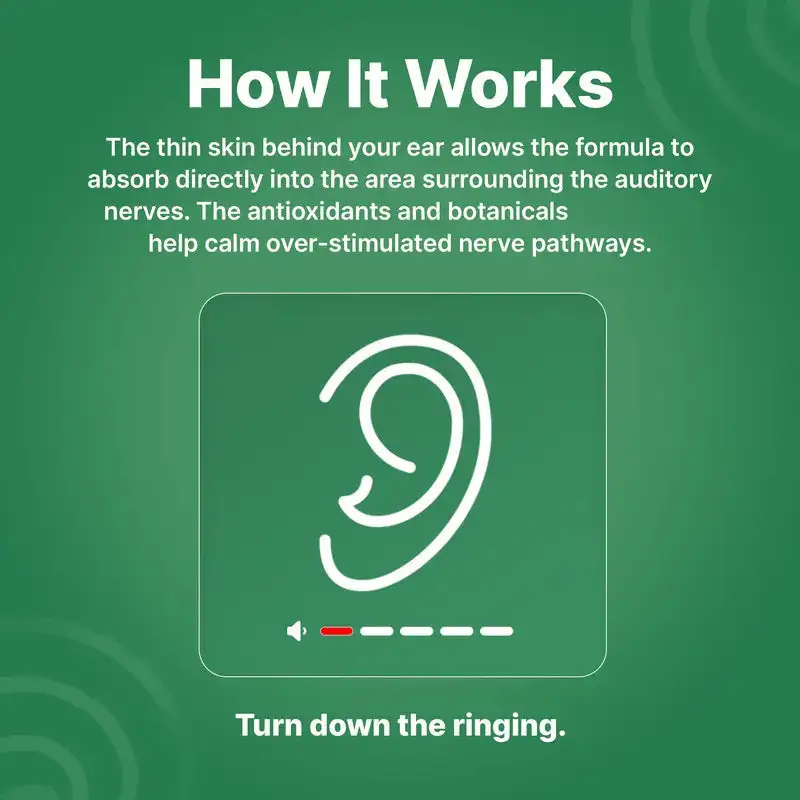 HOOMWELL Sensory Support Roll-On 2026 | Calm Ear Noise