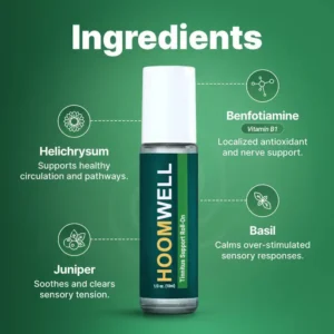 HOOMWELL Sensory Support Roll-On 2026 | Calm Ear Noise