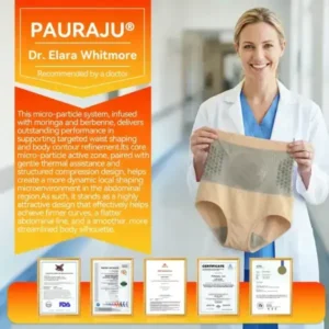 𝐏𝐀𝐔𝐑𝐀𝐉𝐔® 2026 NEW RELEASE 𝐌𝐨𝐫𝐢𝐧𝐠𝐚 & 𝐁𝐞𝐫𝐛𝐞𝐫𝐢𝐧𝐞 4‑In‑1 Micro‑Particle Sculpting & Fat‑Burn Shorts