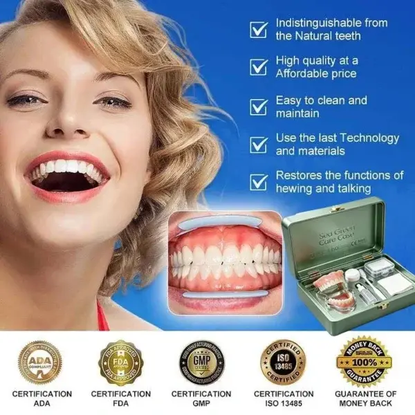 🦷Custom-Fit Dentures | Smile with Confidence