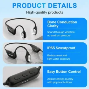 GluCent® Bone Conduction Hearing Headphones 2026