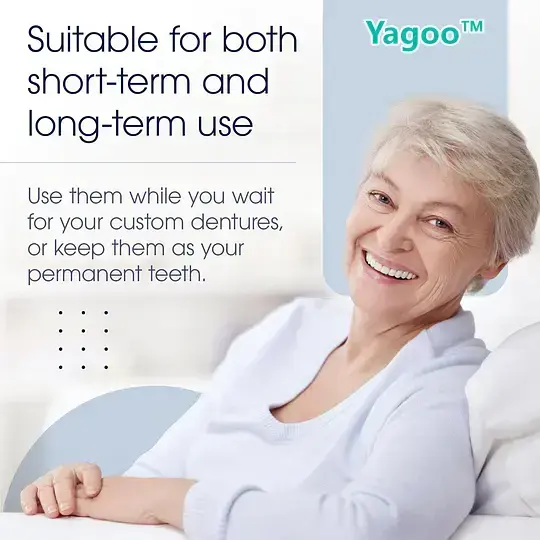 Yagoo™ Custom Custom-Fit Full Functional Dentures